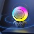 Bluetooth-динамик с микрофоном XM-X66, мощность 5 Вт, Bluetooth 5.3, с функцией часов-будильника и 19 цветами подсветки