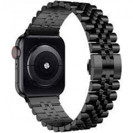 Ремешок для Apple Watch 5 Bead, 42 мм/44 мм/45 мм/49 мм, черный