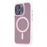 Чехол Matte Case MagSafe для iPhone 15 розовый матовый с поддержкой MagSafe