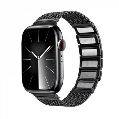 Ремінець для Apple Watch Magic Steel, 38/40/41 мм, чорний