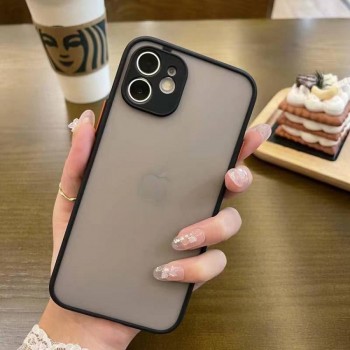 Захисний чохол для Samsung A53 Matte TPU Plastic Case, чорний Захисний чохол для Samsung A53 Matte TPU Plastic Case, чорний