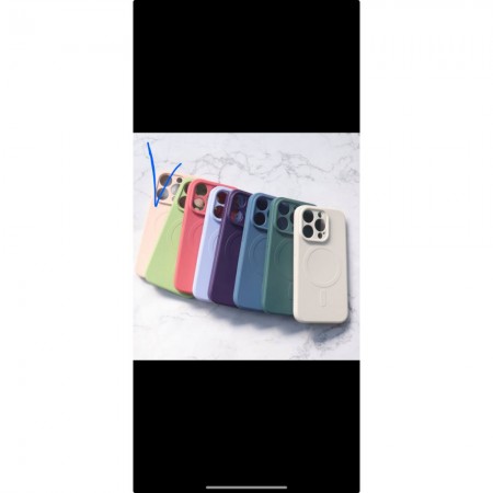 Чохол Soft Touch MagSafe для iPhone 14 Pro Max рожевий пісок силіконовий