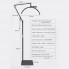 Безтеневая LED-лампа HD-M40X, 36 Вт, 3200–5600 K, 145–187 см, на напольной стойке