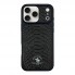 Захисний чохол для iPhone 16 Pro Polo Knight Leather Case, чорний, зі штучної шкіри (PU), з захистом від подряпин