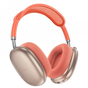 Бездротові навушники Hoco W55, рожеві, Bluetooth 5.4, до 90 годин роботи