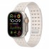 Силиконовый ремешок для Apple Watch 42/44/45/49 мм Magic Double Color, Starlight