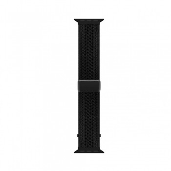 Ремешок для Apple Watch Weaving Band Magnetic, черный, 42/44/45/49 мм
