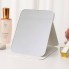 Зеркало для макияжа no brand Folding Makeup Mirror 806 с LED подсветкой белое