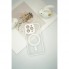 Защитный чехол для iPhone 16 Plus Baseus Matte с MagSafe, белый