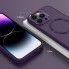 Захисний чохол для iPhone 16 Pro Max Metal Style з MagSafe, лавандовий