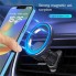 Автомобільний тримач магнітний Baseus CT070+CF025 для повітроводу, чорний, 360° обертання