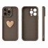 Защитный чехол для iPhone 12 Pro Be Happy Beige Heart Silicon Case