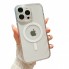 Защитный чехол для iPhone 16 Pro Clear Magnetic TPU+PC Case, прозрачный