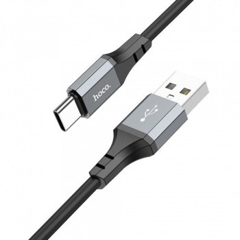 Кабель USB-C Hoco X86, 2.4A, длина 1м, черный