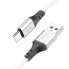 Кабель USB C Hoco X86, 3A, довжина 1м, білий
