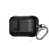 Чехол для AirPods 3 Armor Lock противоударный с карабином черный