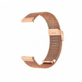 ремешок для Apple Watch 42/44/45/49 мм Veron Mesh Steel Design, розовое золото, устойчивый к коррозии, удобная застежка