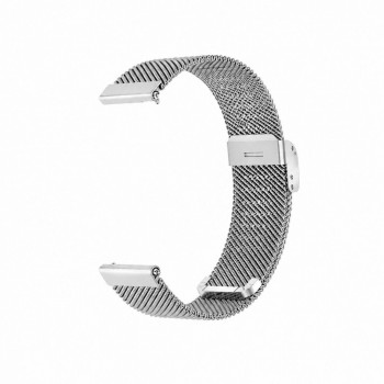 Ремешок для Apple Watch 42/44/45/49 mm Veron Mesh Steel Design, серебристый