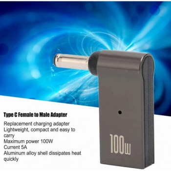 Адаптер переходник USB C to DC5521 Baseus, компактный и легкий