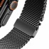 Ремінець для Apple Watch Milanese Loop S10 Lock, 42/44/45/49 мм, сірий