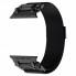 Ремешок для часов Apple Watch Milanese Loop Reinforced, 42/44/45/49 мм, черный