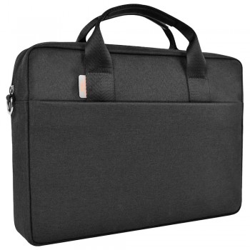 Сумка для ноутбука WiWU Minimalist Laptop Bag II 15.6-16.2 дюйма черная водоотталкивающая