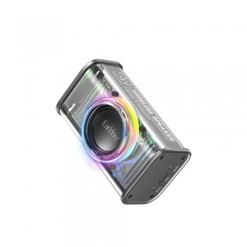 Портативная колонка Earldom ET-A31 Bluetooth 5.1, LED-подсветка, Type-C, белая
