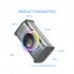 Портативна колонка Earldom ET-A31 Bluetooth 5.1, LED-підсвітка, Type-C, біла