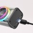 Портативна колонка Earldom ET-A31 Bluetooth 5.1, LED-підсвітка, Type-C, біла