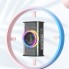 Портативна колонка Earldom ET-A31 Bluetooth 5.1, LED-підсвітка, Type-C, біла