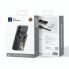 Повербанк WiWU Wi-P056 10000 мАг 22.5W з підставкою швидка зарядка чорний