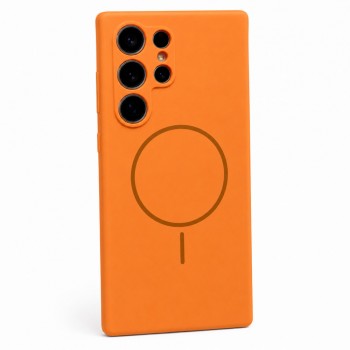 Захисний чохол для Samsung S24 Ultra Veron Silicone Case with MagSafe, оранжевий