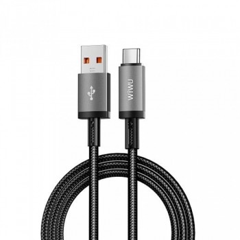 Кабель USB-C WiWU Titanlink Wi-C054 3.1A 1м нейлоновая оплётка
