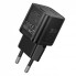 Сетевое зарядное устройство Hoco N66 35 Вт PD USB-C, чёрное