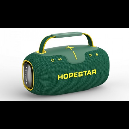 Портативная колонка Hopestar Party Box 150 зеленая, Bluetooth, ручка