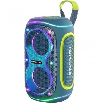 Портативная колонка Hopestar Party 210 Mini с LED-подсветкой, Bluetooth, синяя