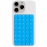 Держатель-присоска для телефона no brand Double Side Silicone голубой 6.5x10 см
