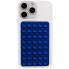 Держатель-присоска для телефона no brand Double Side Silicone синий 6.5x10 см