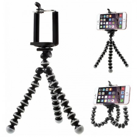 Міні-штатив тринога no brand Gorillapod гнучкий тримач 30 см для телефону й камери