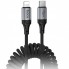 Кабель USB-C to Lightning Hoco X121 27W PD 1м нейлонова оплетка