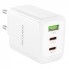 Мережевий зарядний пристрій Borofone BN32 65W 2xUSB-C 1xUSB-A GaN