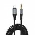 Кабель AUX to Lightning Hoco UPA33A 1м нейлонова оплетка для iPhone