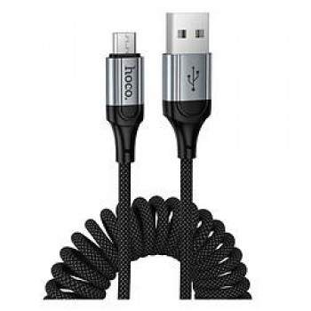 Кабель Micro USB Hoco X121 2.4A 1м нейлоновая оплётка быстрый заряд