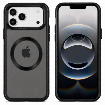 Защитный чехол для iPhone 17 Pro Black Hybrid Case, с MagSafe