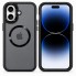 Захисний чохол для iPhone 17 Black Hybrid Case, з MagSafe