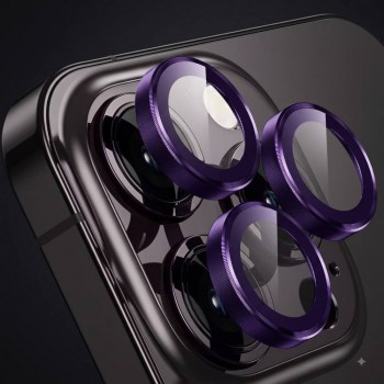 Защитное стекло для камеры Steel для iPhone 17, фиолетовое