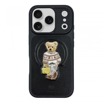 Захисний чохол для iPhone 17 Pro Max Polo Aristo Leather, чорний
