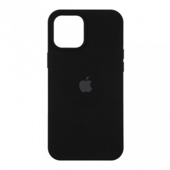 Чехол силиконовый для iPhone 17 Pro черный матовый защита