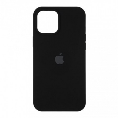 Чехол силиконовый для iPhone 17 Pro черный матовый защита