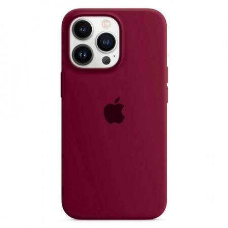 Силиконовый чехол no brand для iPhone 17 Pro полный размер сливовый